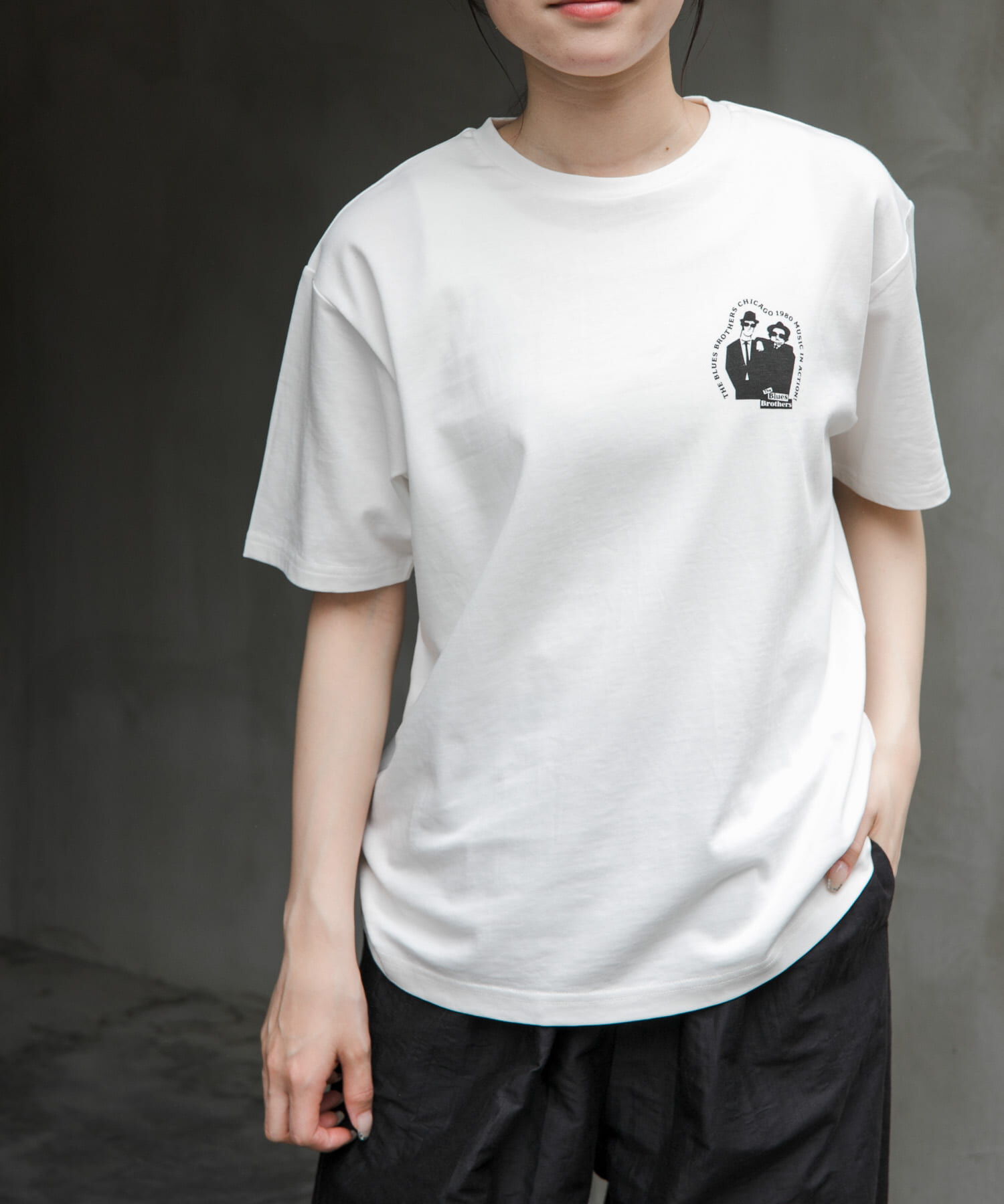 URBAN RESEARCH DOORS「FORK&SPOON　The Blues Brothers T-shirts」|Tシャツ・カットソー|