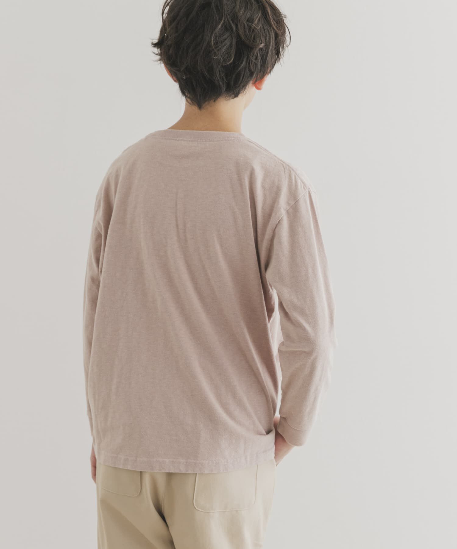 URBAN RESEARCH DOORS「『別注』FRUIT OF THE LOOM&times;DOORS　サークルロゴ長袖Tシャツ(KIDS)」|その他|