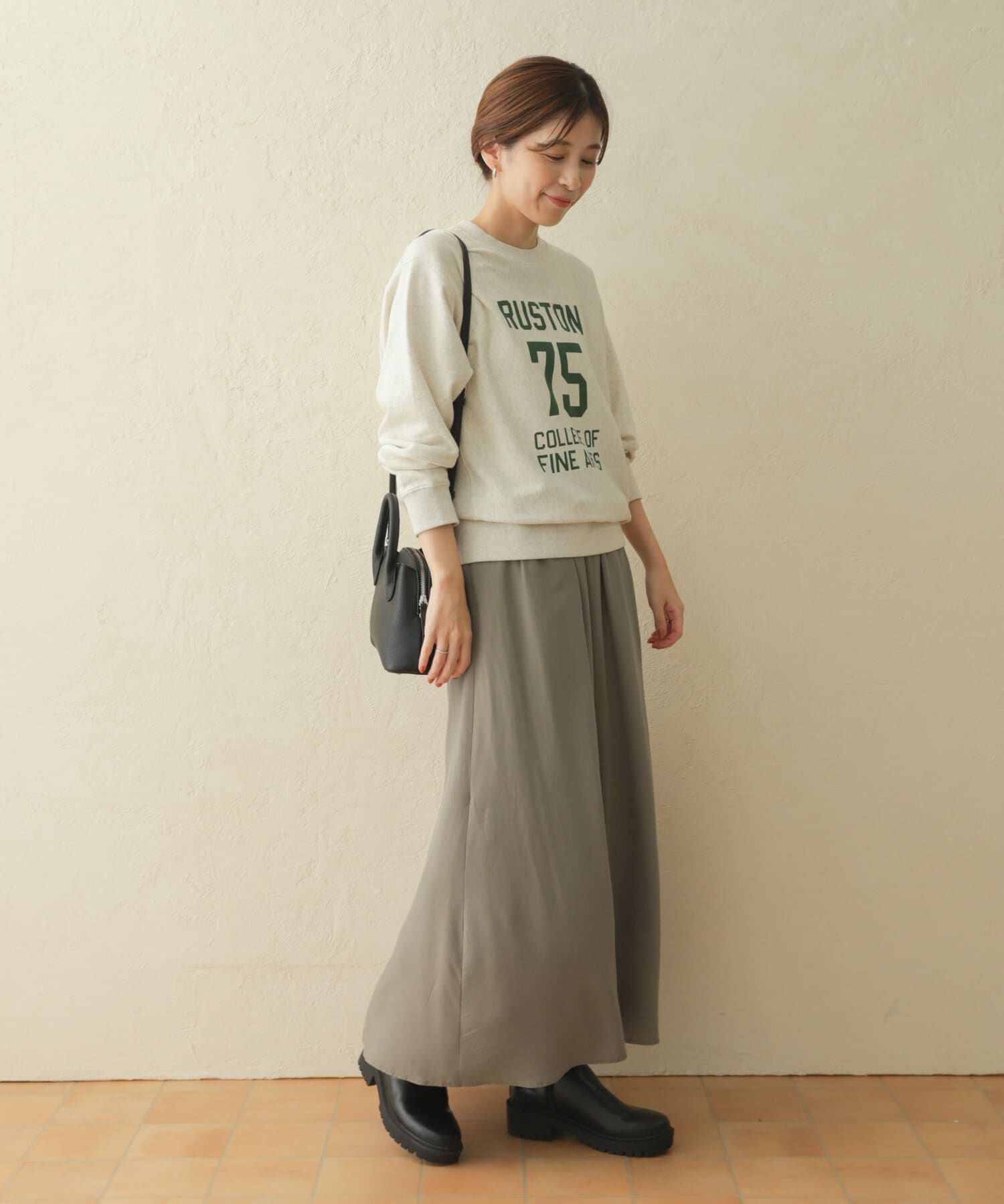 URBAN RESEARCH DOORS「フレアロングスカート」|スカート|