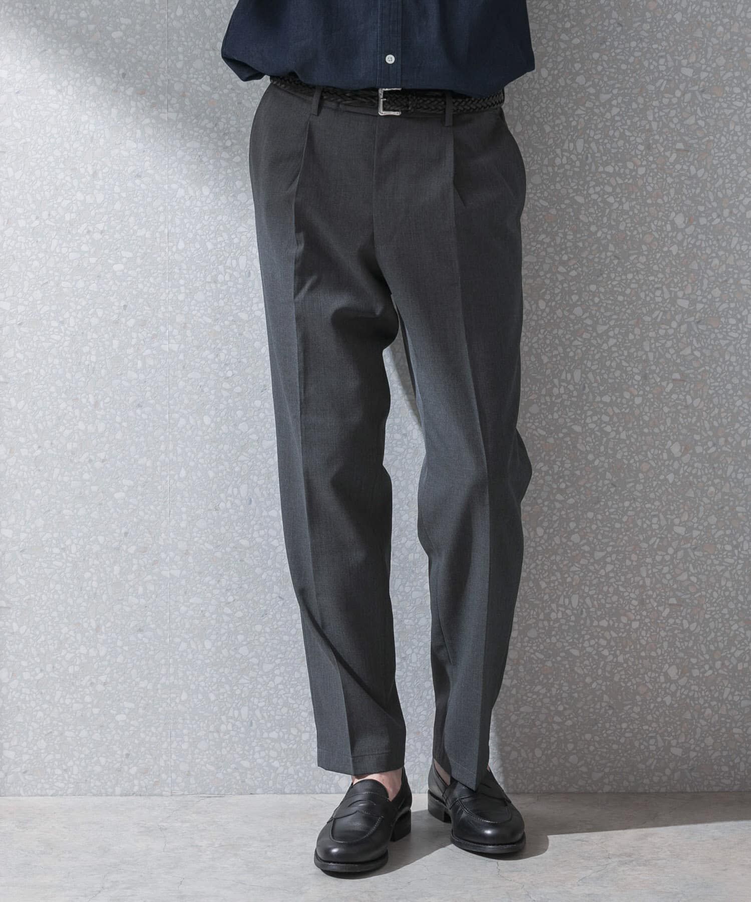 URBAN RESEARCH DOORS「『洗濯可/防シワ』LIFE STYLE TAILOR　クリアツイルウォッシャブルパンツ」|スラックス|