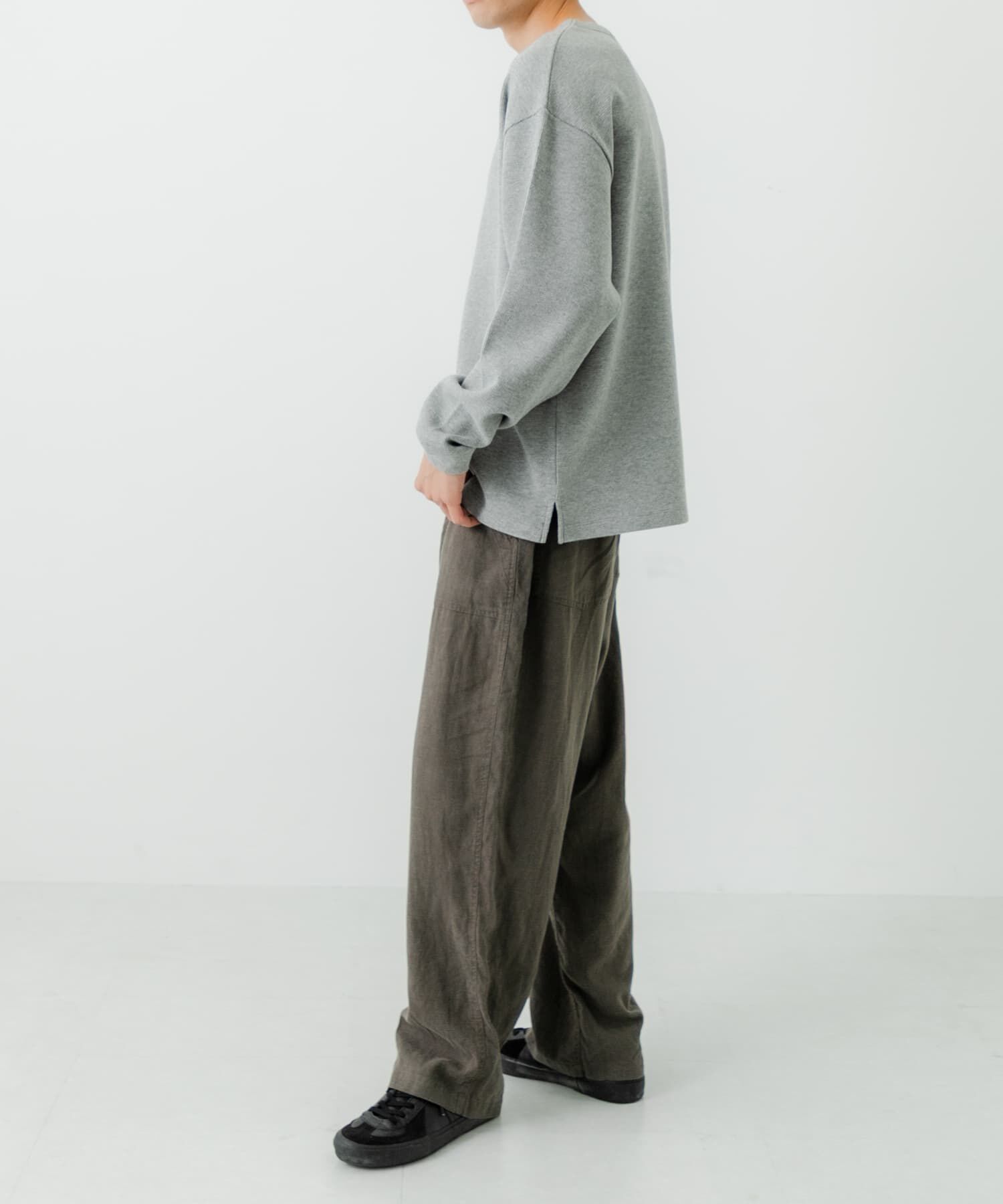 URBAN RESEARCH「『UR TECH』度詰めワッフルロングスリーブ」|Tシャツ・カットソー|