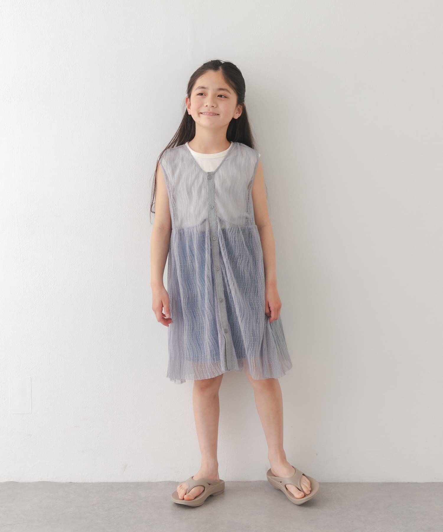 URBAN RESEARCH DOORS「『150サイズあり』チュールチュニック２WAYベスト(KIDS)」|その他|