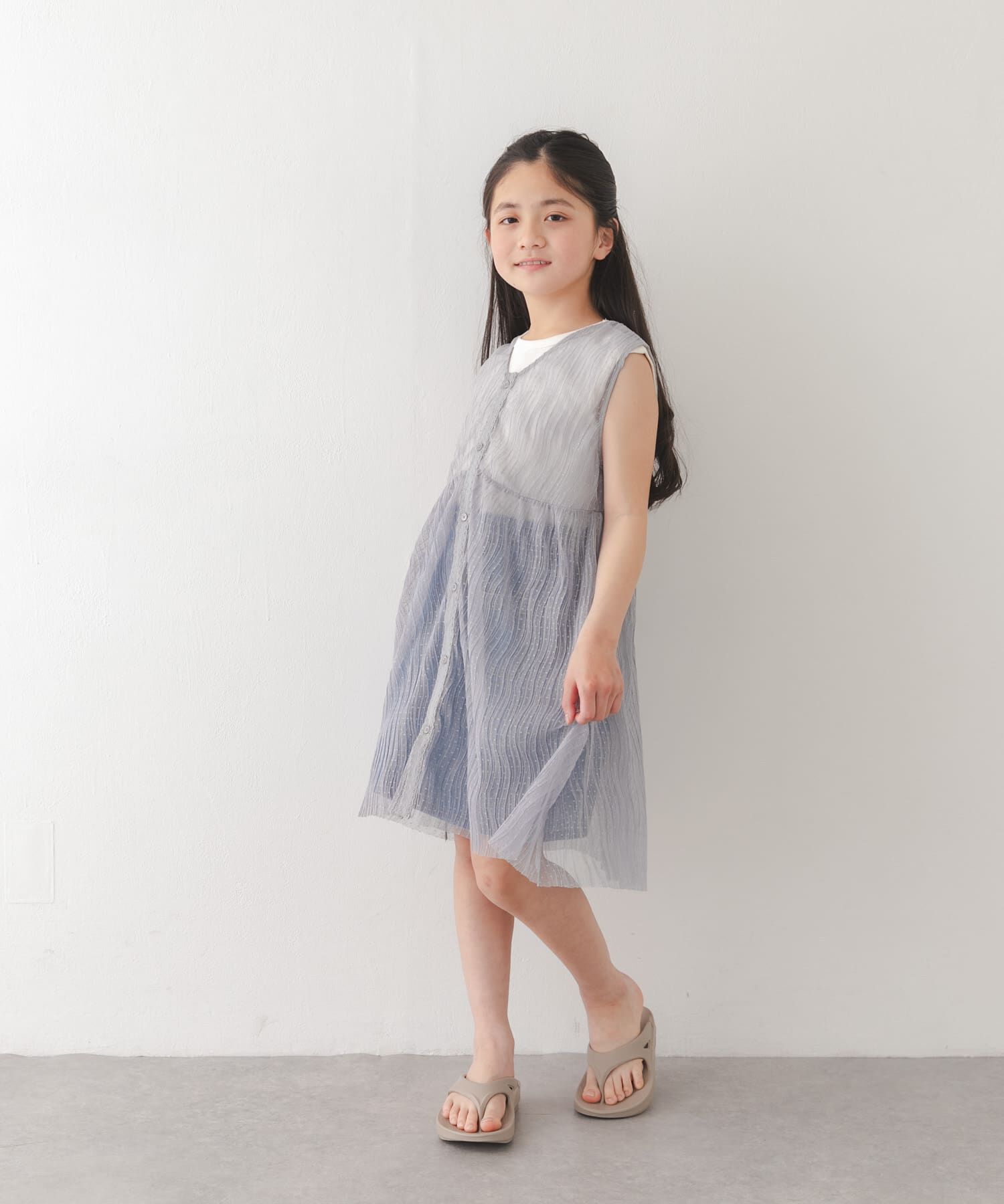 URBAN RESEARCH DOORS「『150サイズあり』チュールチュニック２WAYベスト(KIDS)」|その他|