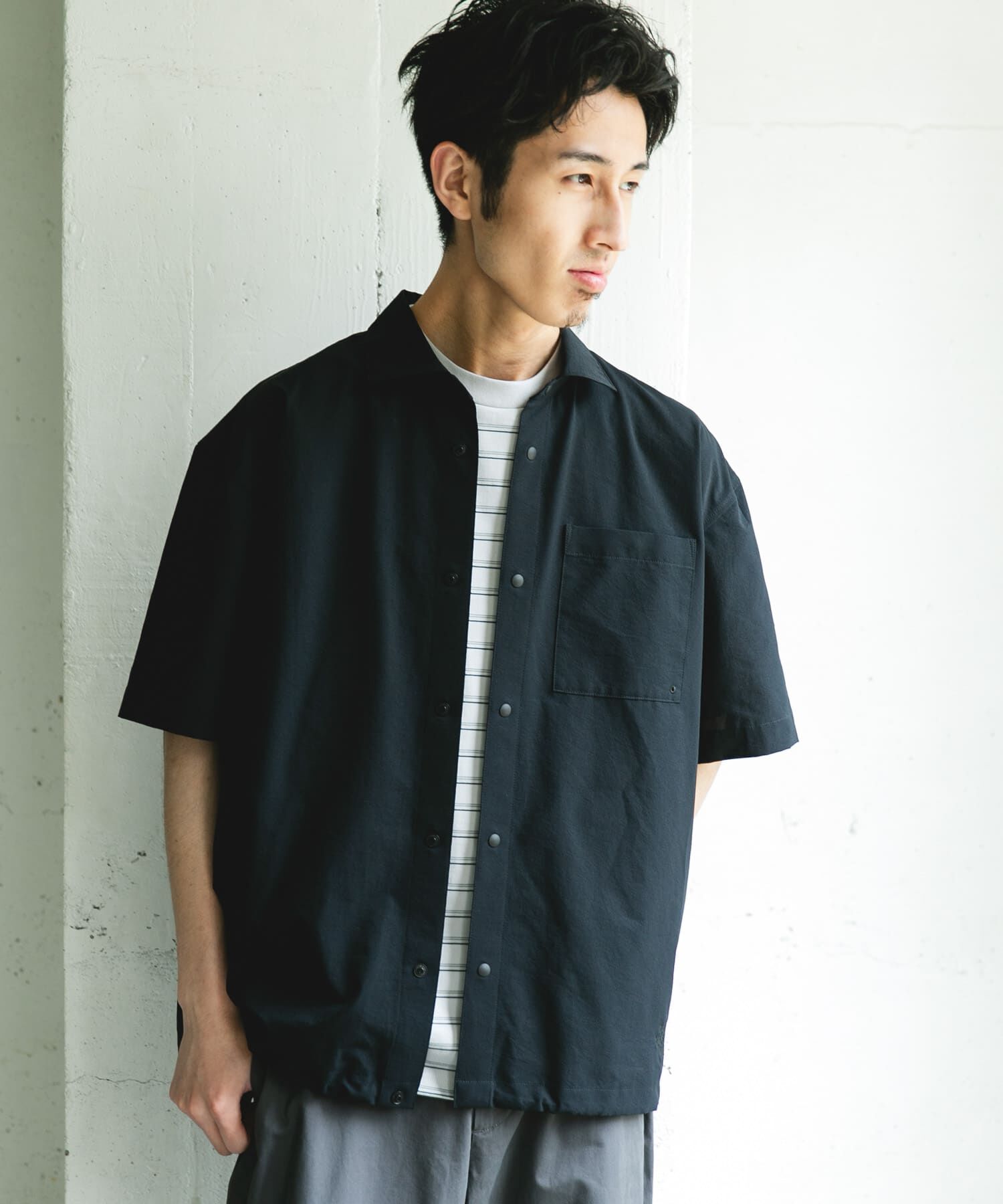 URBAN RESEARCH DOORS「『別注』Marmot&times;DOORS　DOT AIR SHORT-SLEEVE SHIRTS」|シャツ・ブラウス|