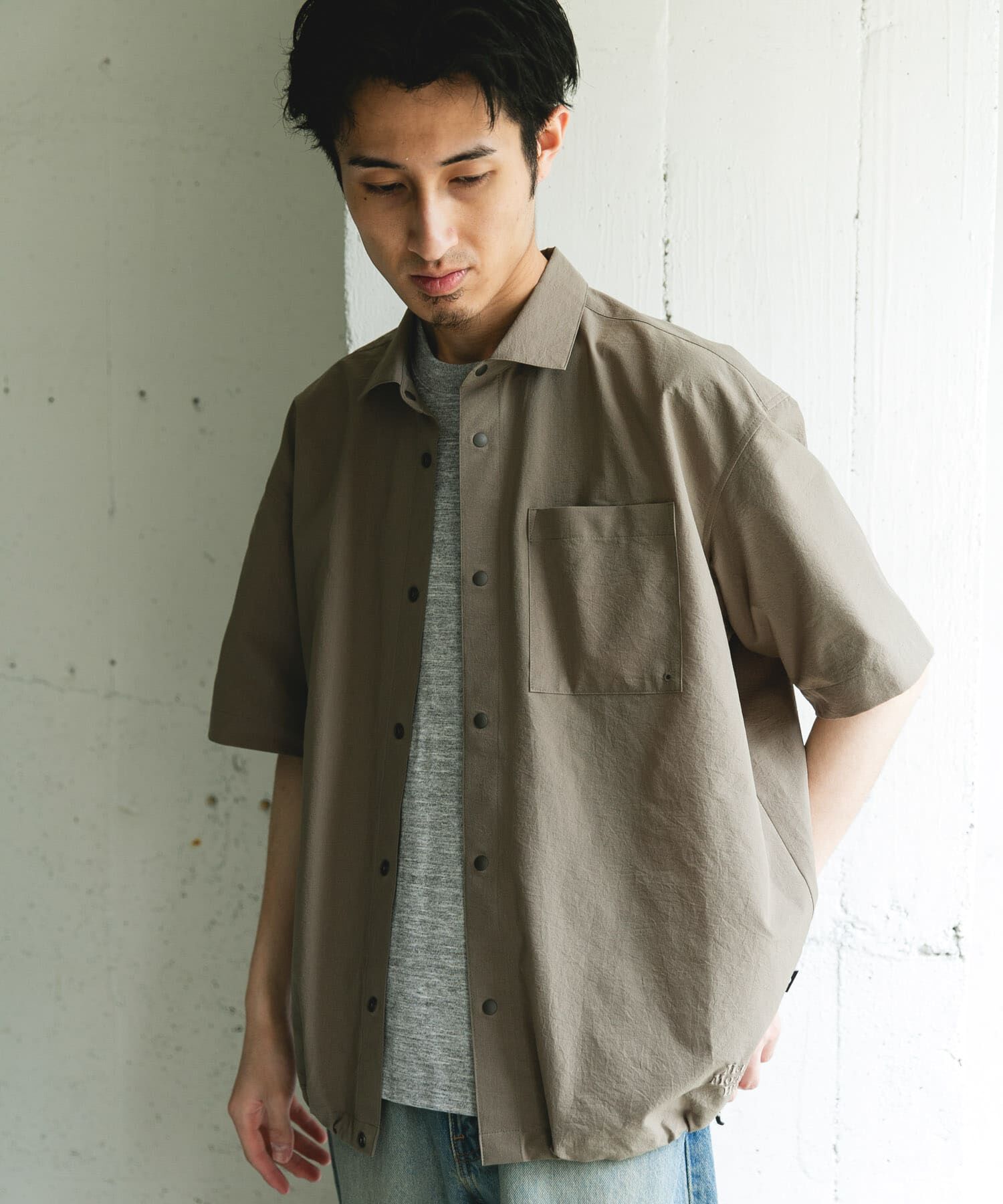 URBAN RESEARCH DOORS「『別注』Marmot&times;DOORS　DOT AIR SHORT-SLEEVE SHIRTS」|シャツ・ブラウス|