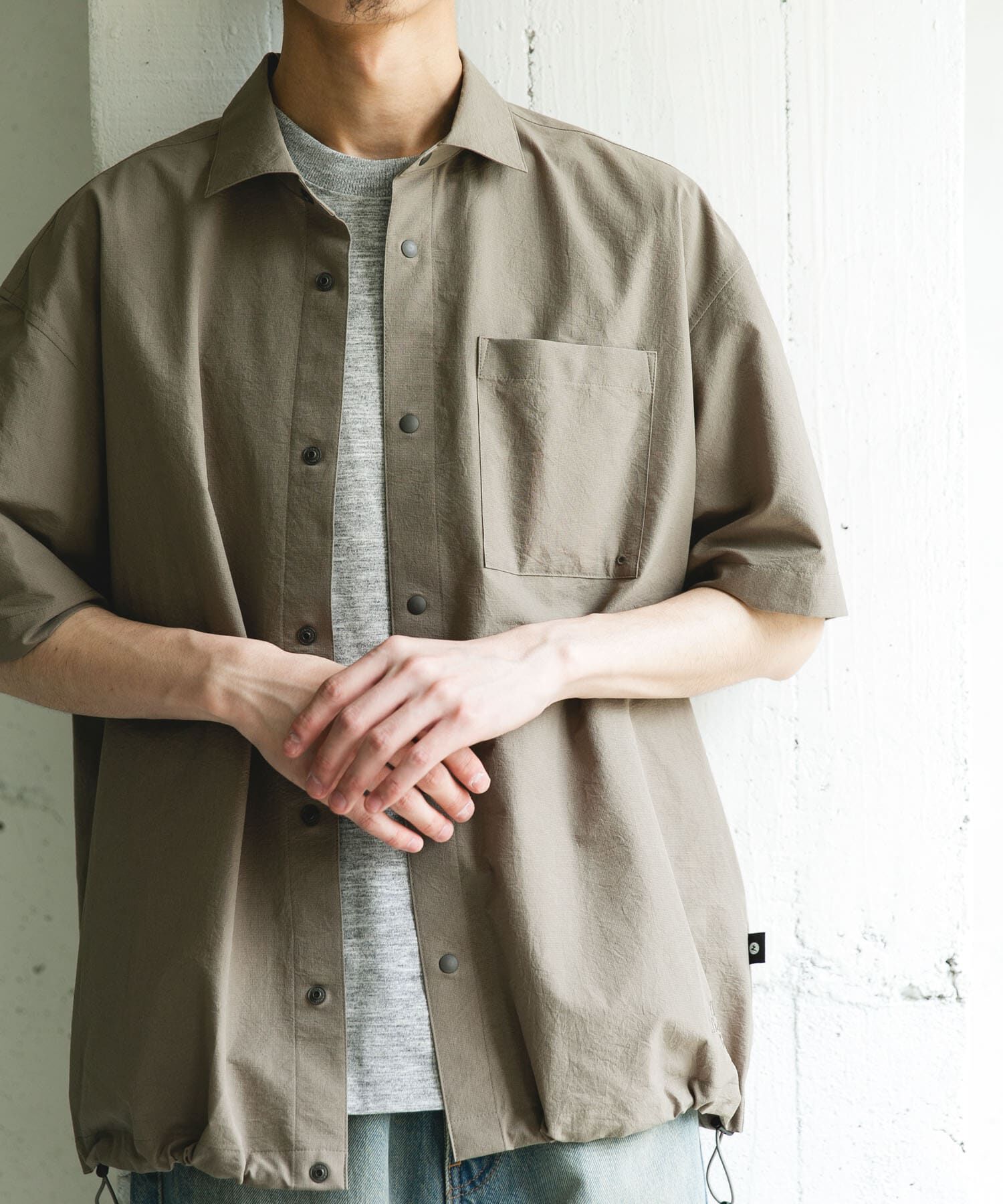 URBAN RESEARCH DOORS「『別注』Marmot&times;DOORS　DOT AIR SHORT-SLEEVE SHIRTS」|シャツ・ブラウス|