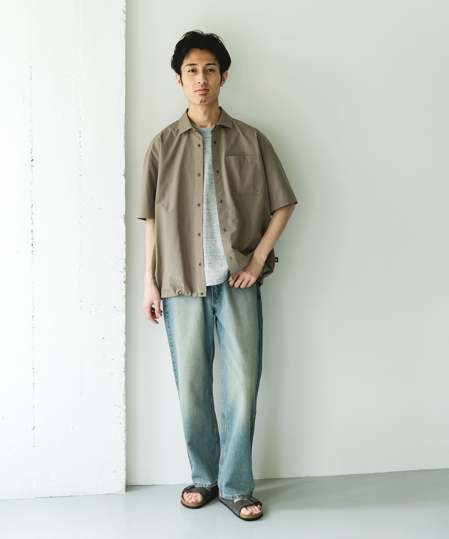 URBAN RESEARCH DOORS「『別注』Marmot&times;DOORS　DOT AIR SHORT-SLEEVE SHIRTS」|シャツ・ブラウス|