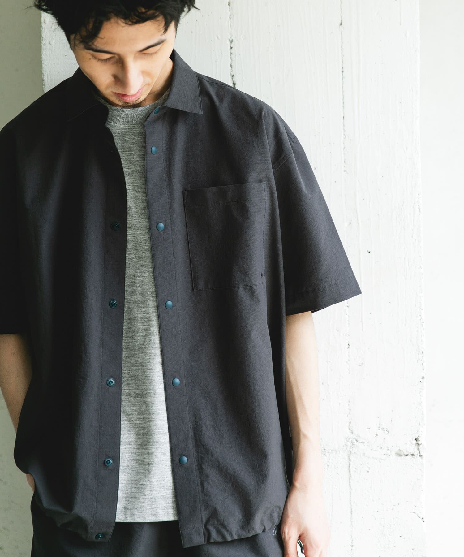 URBAN RESEARCH DOORS「『別注』Marmot&times;DOORS　DOT AIR SHORT-SLEEVE SHIRTS」|シャツ・ブラウス|