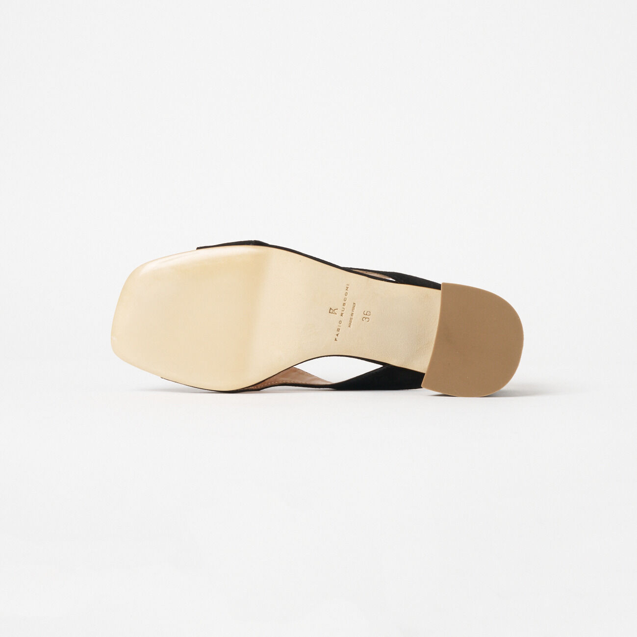 FABIO RUSCONI 「FABIO RUSCONI SQUARE TOE SANDAL」|サンダル|
