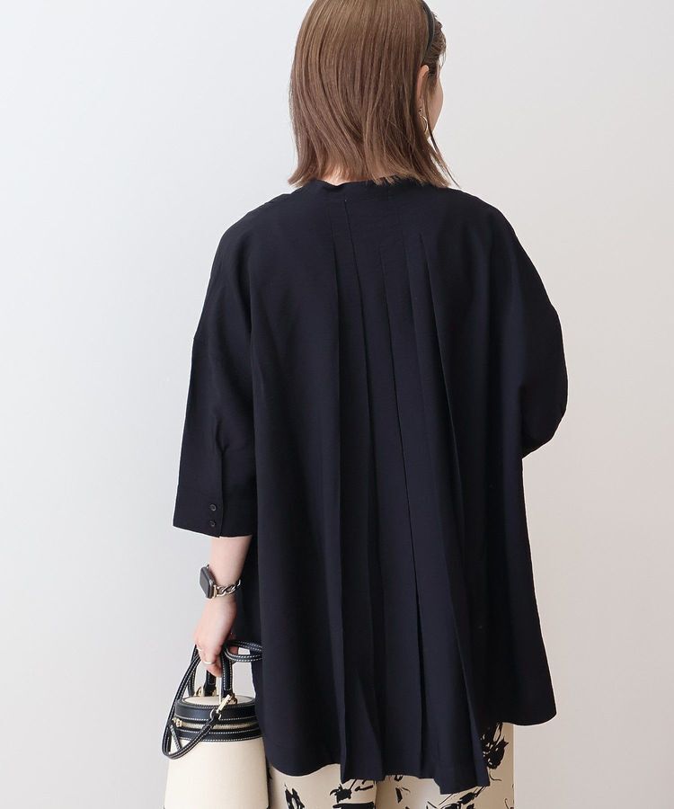AMERICAN HOLIC「【WEB限定】接触冷感バンドカラーシャツチュニック」|シャツ・ブラウス|