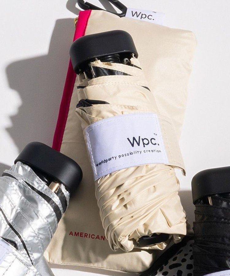 AMERICAN HOLIC「【AH&times;Wpc.】ポーチ付き折りたたみ傘」|傘|