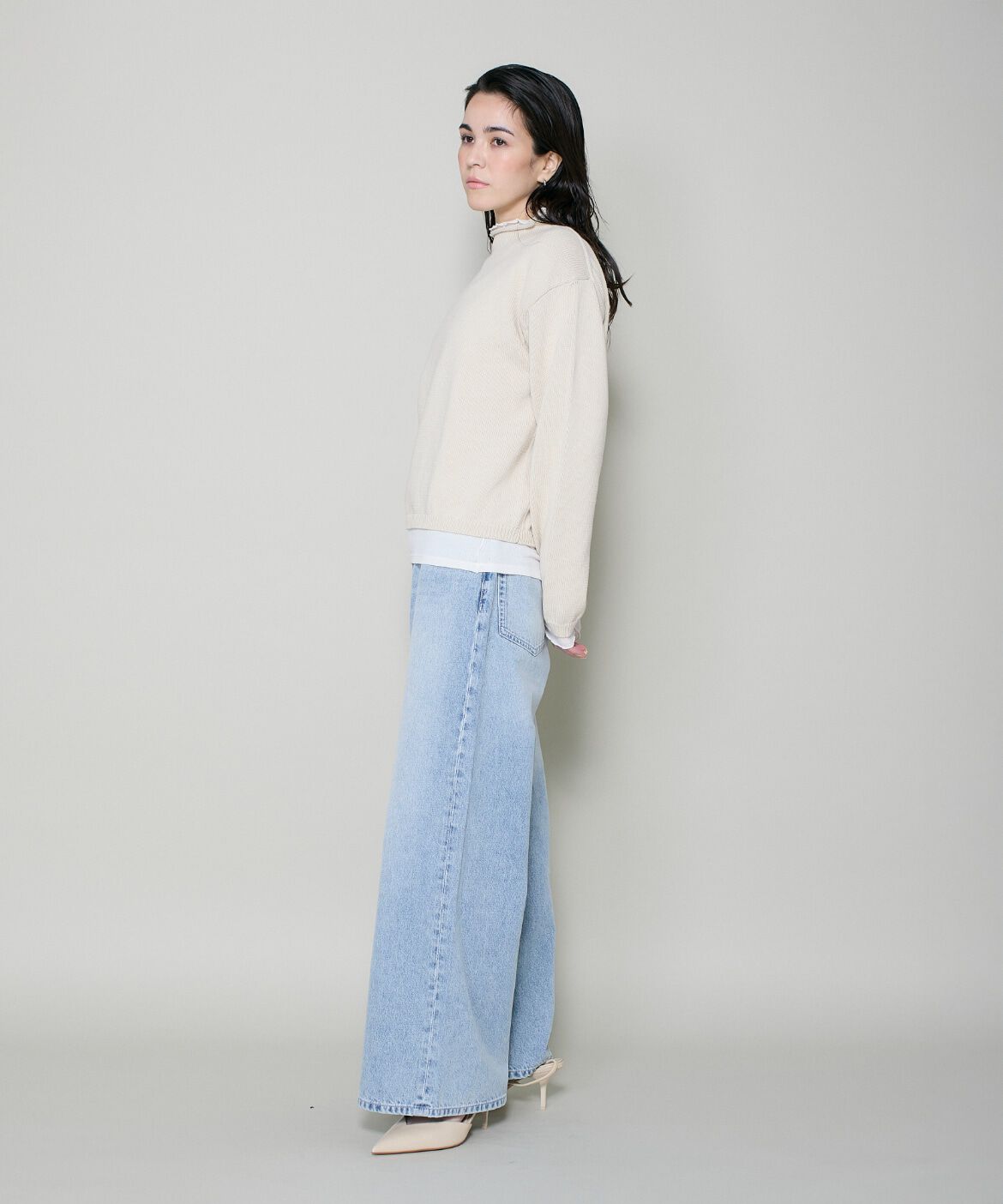 DAY by DAY it&rsquo;s international「綿リヨセルワイドデニムパンツ」|その他|
