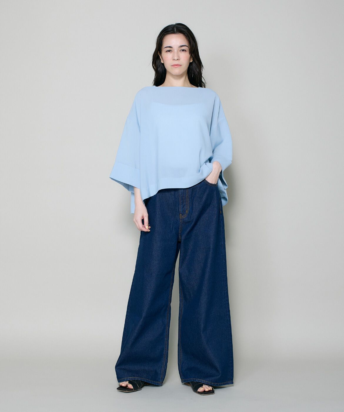 DAY by DAY it&rsquo;s international「綿リヨセルワイドデニムパンツ」|その他|