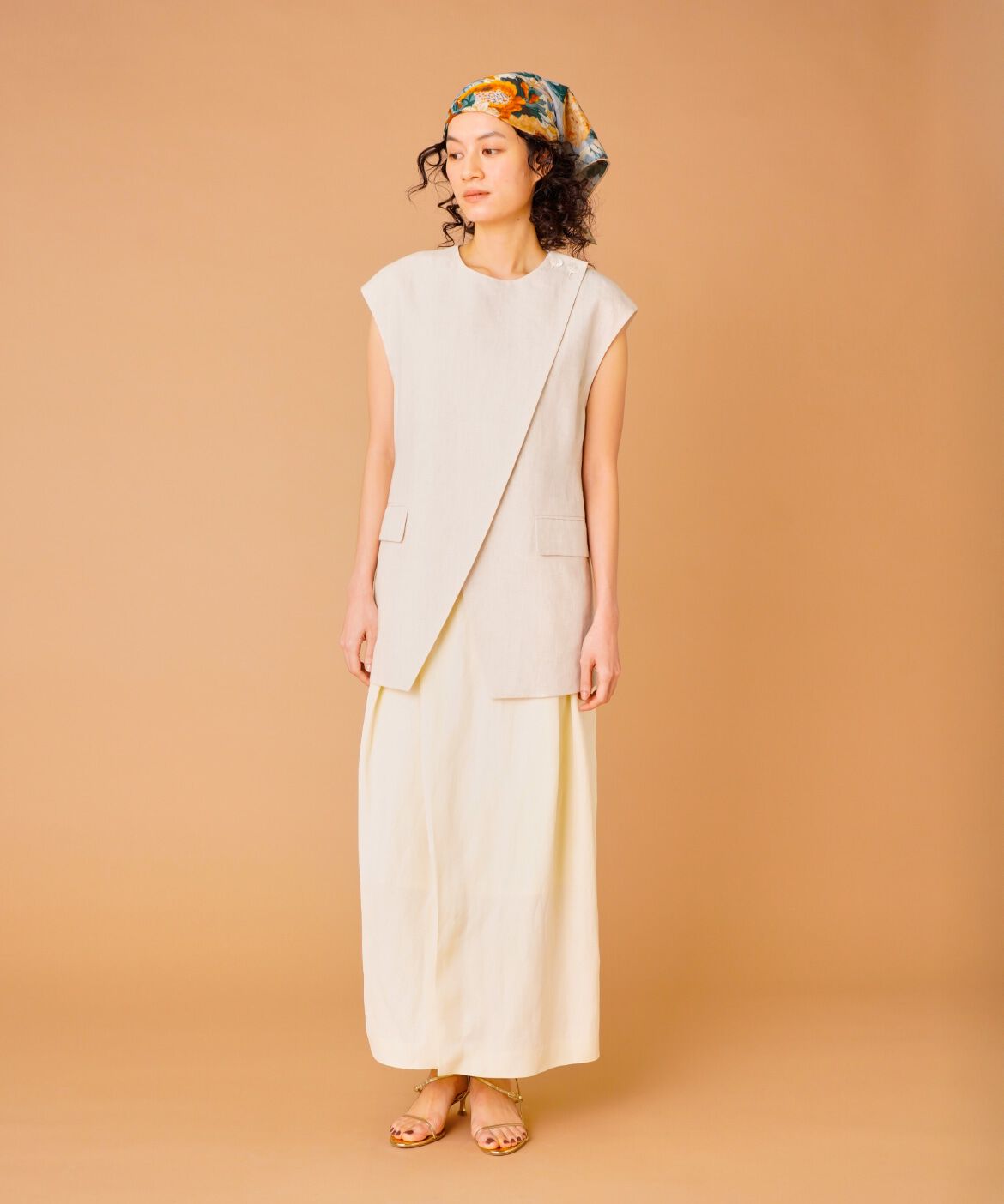 la veille by SUPERIOR CLOSET「ラップ風スカート」|タイト|