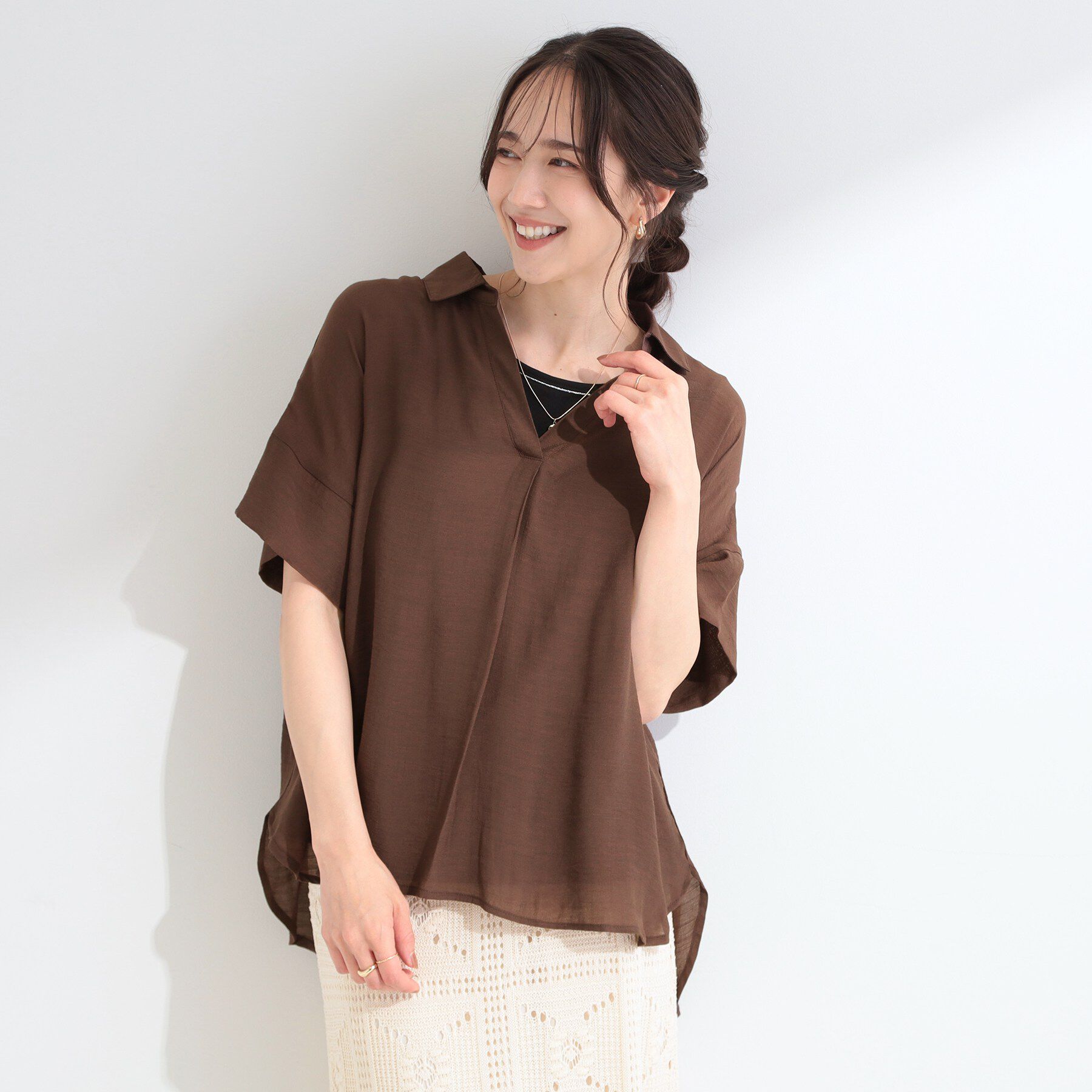SHOO･LA･RUE「【2点セット】スラブスキッパー＋ビジュータンクトップセット」|その他|