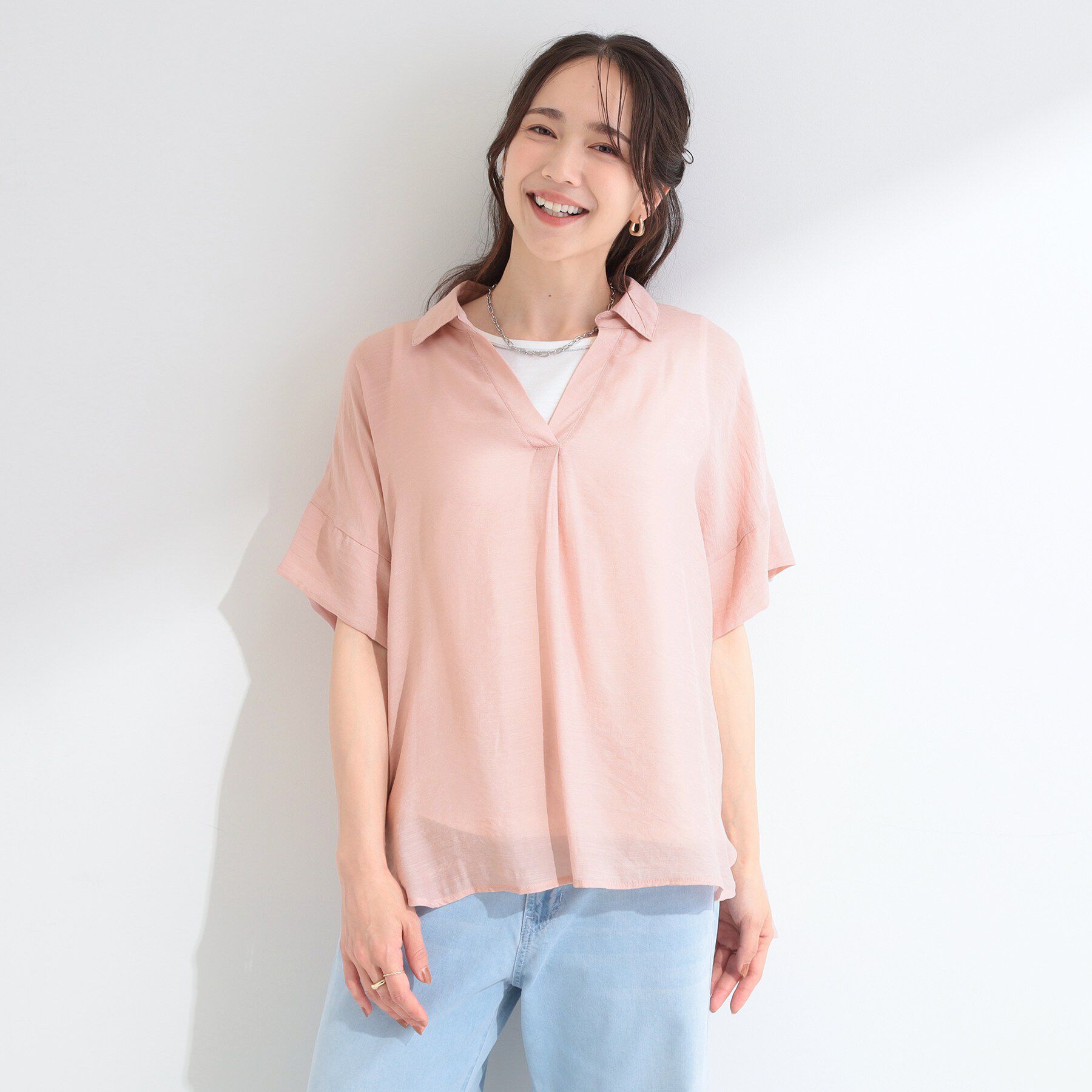SHOO･LA･RUE「【2点セット】スラブスキッパー＋ビジュータンクトップセット」|その他|