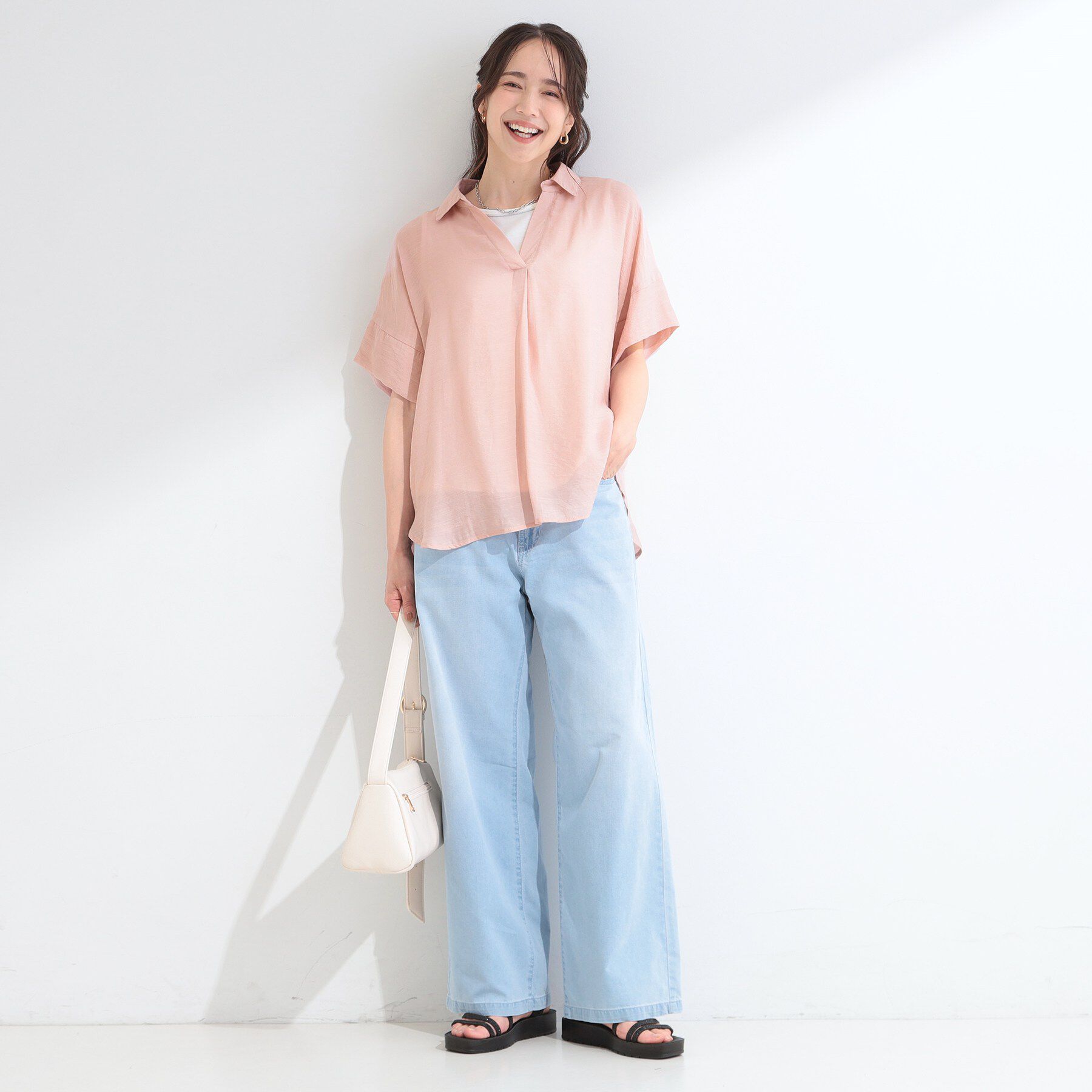 SHOO･LA･RUE「【2点セット】スラブスキッパー＋ビジュータンクトップセット」|その他|