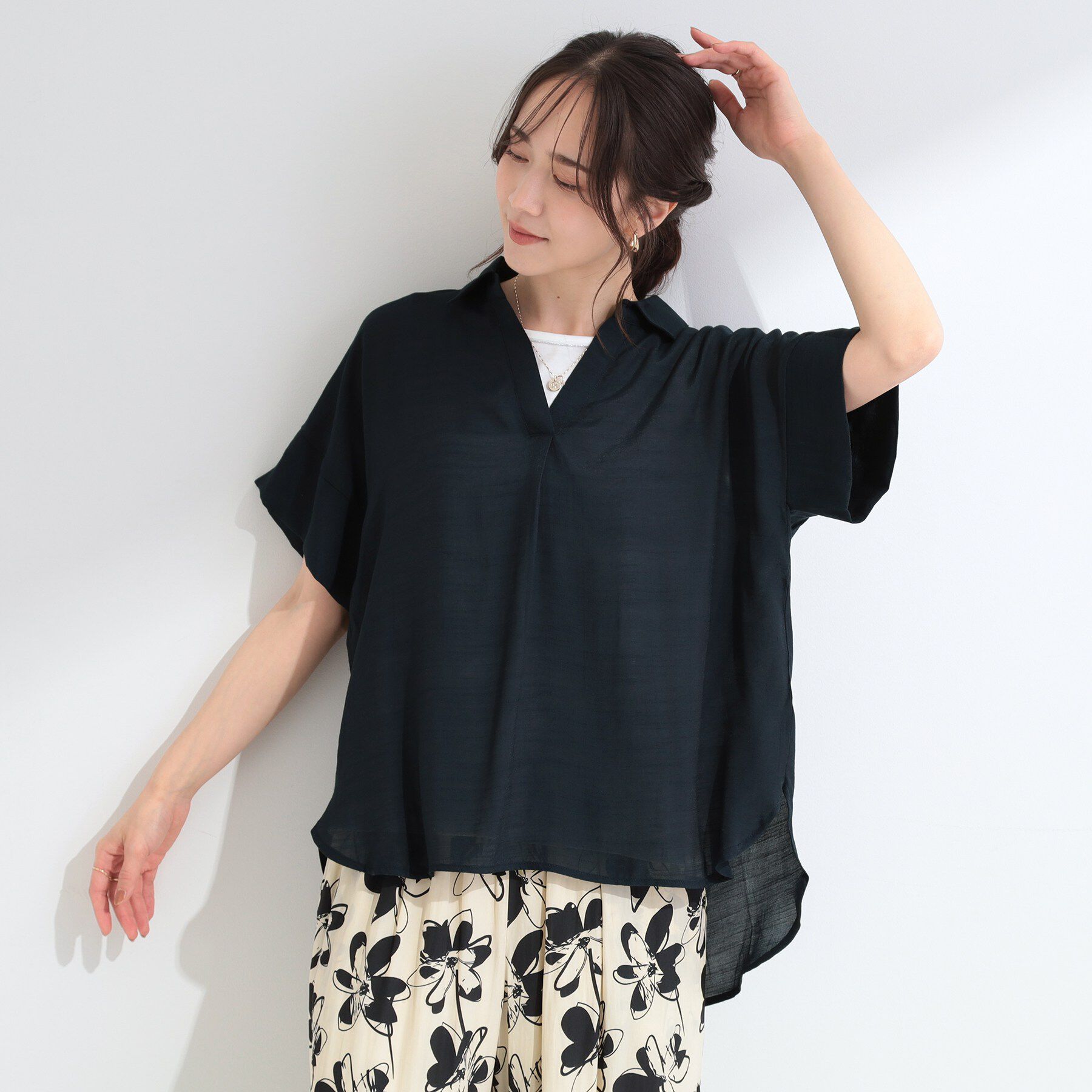 SHOO･LA･RUE「【2点セット】スラブスキッパー＋ビジュータンクトップセット」|その他|