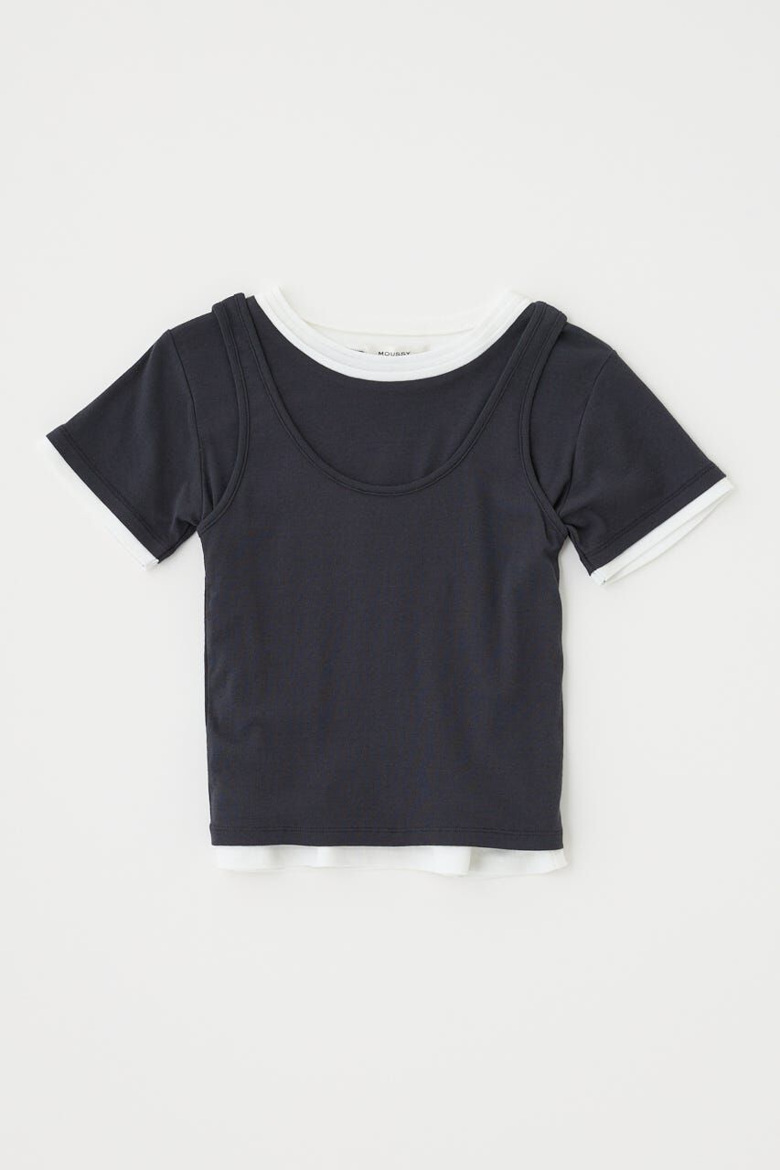 MOUSSY「LAYERED セット TEE」|Tシャツ・カットソー|