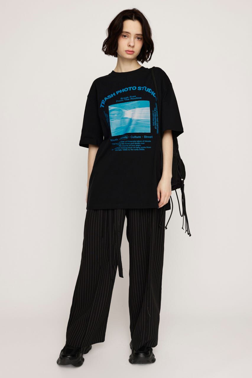 SLY「PHOTO LOGO 2SIZE Tシャツ」|Tシャツ・カットソー|