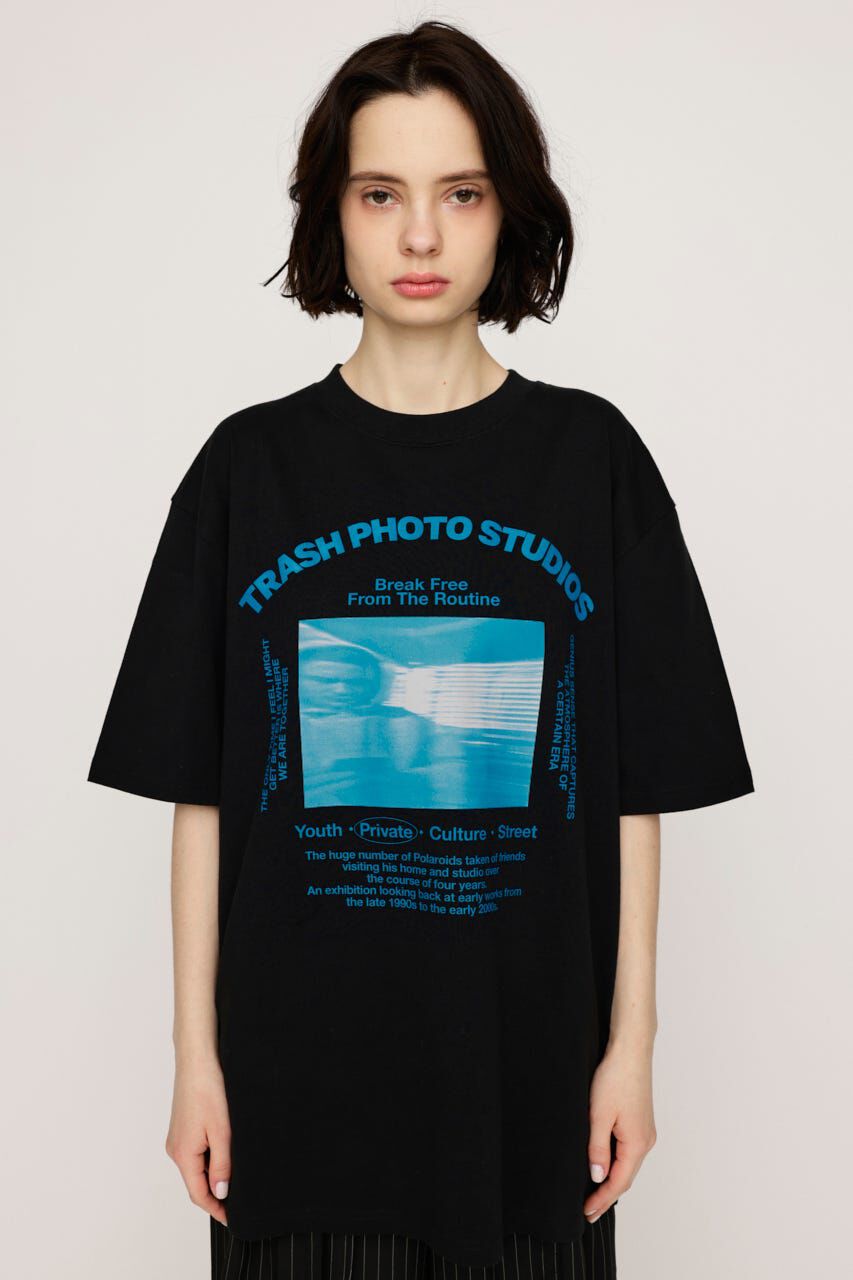 SLY「PHOTO LOGO 2SIZE Tシャツ」|Tシャツ・カットソー|