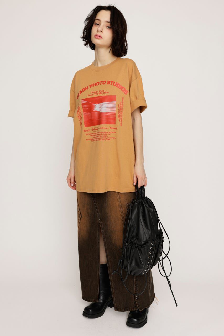 SLY「PHOTO LOGO 2SIZE Tシャツ」|Tシャツ・カットソー|