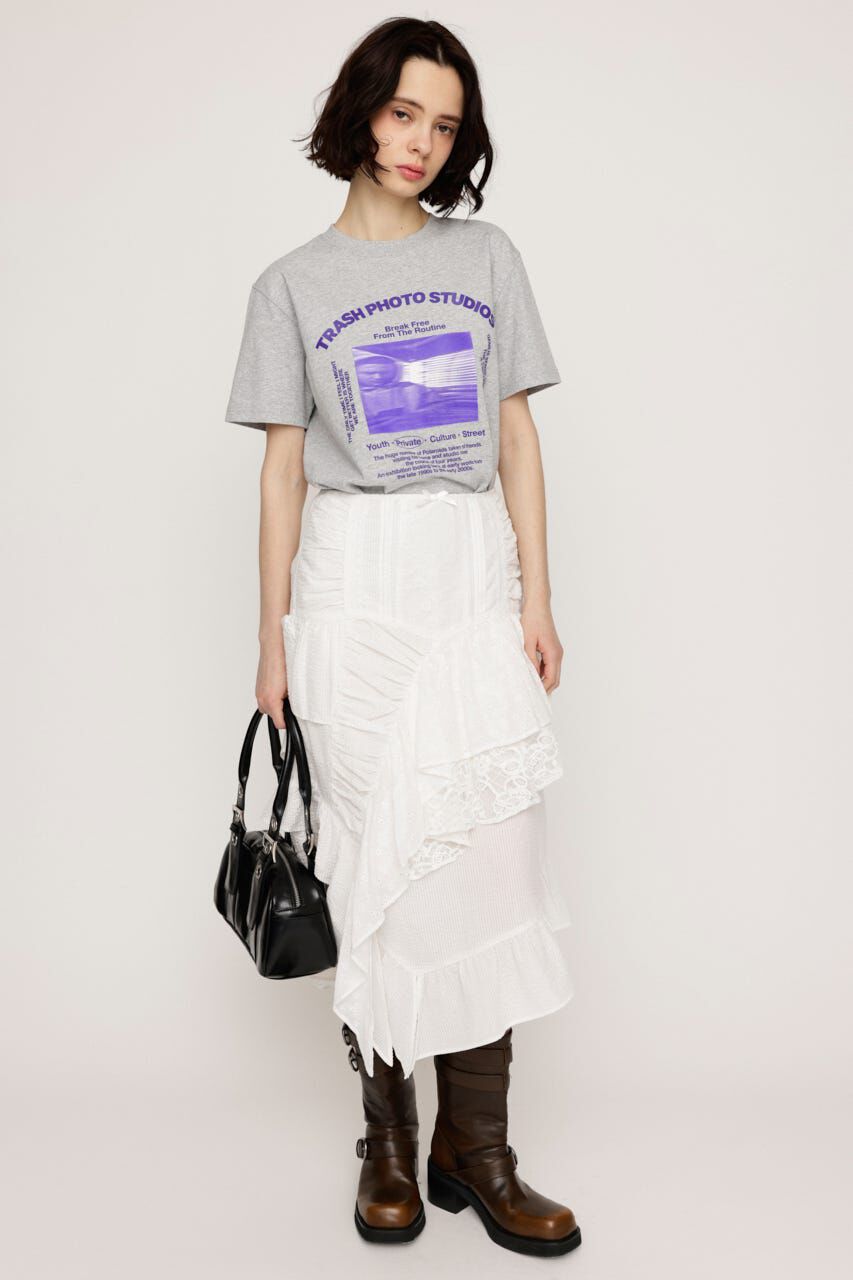 SLY「PHOTO LOGO 2SIZE Tシャツ」|Tシャツ・カットソー|