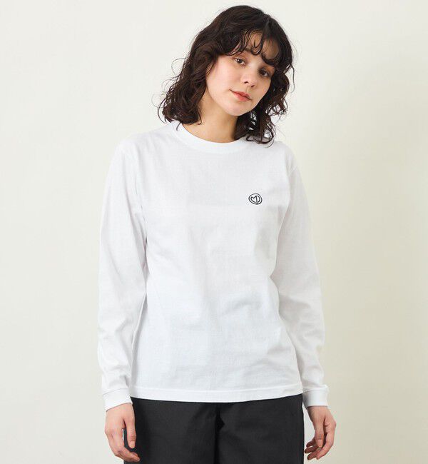 MACKINTOSH PHILOSOPHY「GREY LABEL MPロゴ ロングスリーブTシャツ」|Tシャツ・カットソー|ホワイト