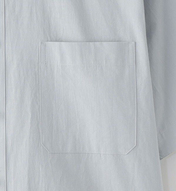 MACKINTOSH PHILOSOPHY「GREY LABEL バンドカラーショートスリーブシャツ」|シャツ・ブラウス|