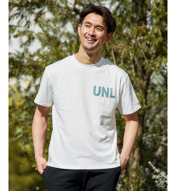 ikka「URBAN NATURE LIFE アーバンネイチャーライフ ロゴプリントTシャツ」|Tシャツ・カットソー|ホワイト