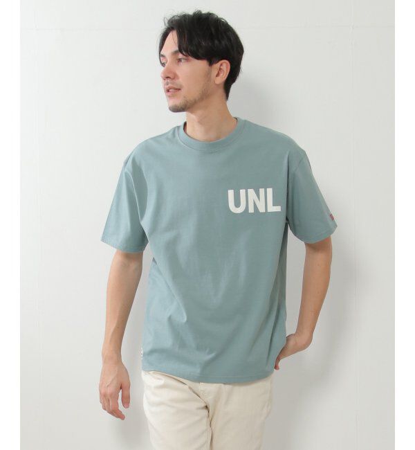 ikka「URBAN NATURE LIFE アーバンネイチャーライフ ロゴプリントTシャツ」|Tシャツ・カットソー|ミントグリン