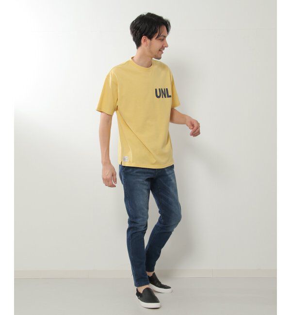 ikka「URBAN NATURE LIFE アーバンネイチャーライフ ロゴプリントTシャツ」|Tシャツ・カットソー|