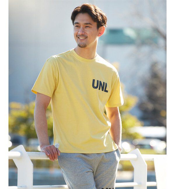 ikka「URBAN NATURE LIFE アーバンネイチャーライフ ロゴプリントTシャツ」|Tシャツ・カットソー|