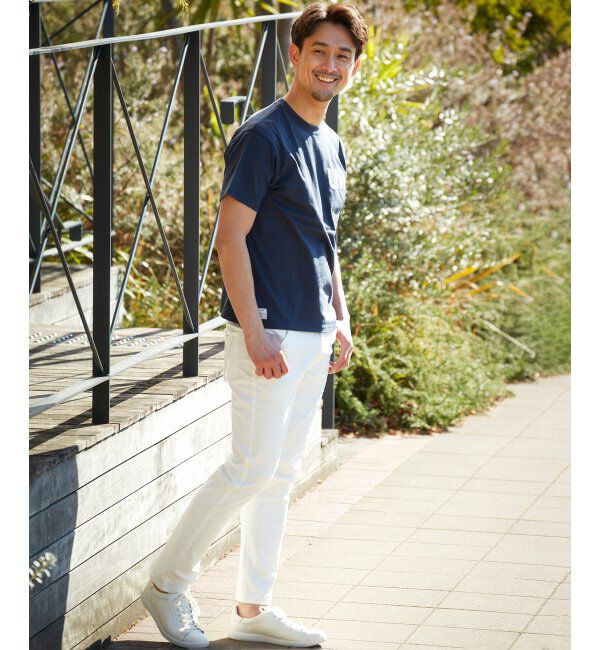 ikka「URBAN NATURE LIFE アーバンネイチャーライフ ロゴプリントTシャツ」|Tシャツ・カットソー|