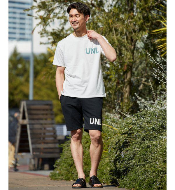 ikka「URBAN NATURE LIFE アーバンネイチャーライフ ロゴプリントTシャツ」|Tシャツ・カットソー|