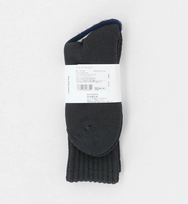 UNITED ARROWS「＜ROTOTO＞ルーズパイル クルーソックス」|ソックス|