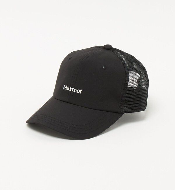 UNITED ARROWS green label relaxing「＜Marmot＞メッシュ キャップ / キッズ  」|キャップ・キャスケット|BLACK