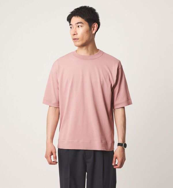 UNITED ARROWS green label relaxing「ヒート シールド 半袖 Tシャツ -マシンウォッシャブル・UVカット・接触冷感・遮熱-」|Tシャツ・カットソー|