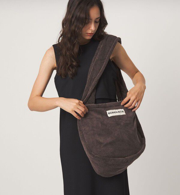 UNITED ARROWS green label relaxing「【国内EXCLUSIVEカラー】＜BONGUSTA＞NARAM CROSS OVER BAG」|ショルダー・メッセンジャー|DK.BROWN