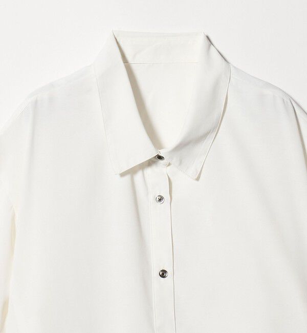 UNITED ARROWS green label relaxing「【WEB限定】＜at ease＞スソ レース ブラウス UVカット 通気性」|シャツ・ブラウス|