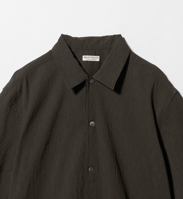 BEAUTY&YOUTH UNITED ARROWS「ヨウリュウ キャンプカラー シャツ FORM型 吸水速乾 通気性」|シャツ・ブラウス|