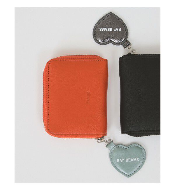 Ray BEAMS 「【別注】BEAURE / ジップ ウォレット」|財布|ORANGE