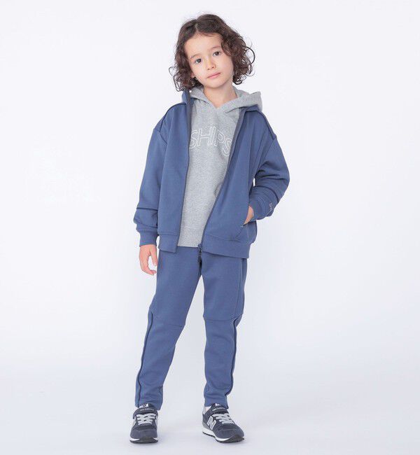 SHIPS KIDS「【WEB限定】SHIPS KIDS:100～160cm / SHIPS ラウンド ロゴ パーカ」|パーカー|