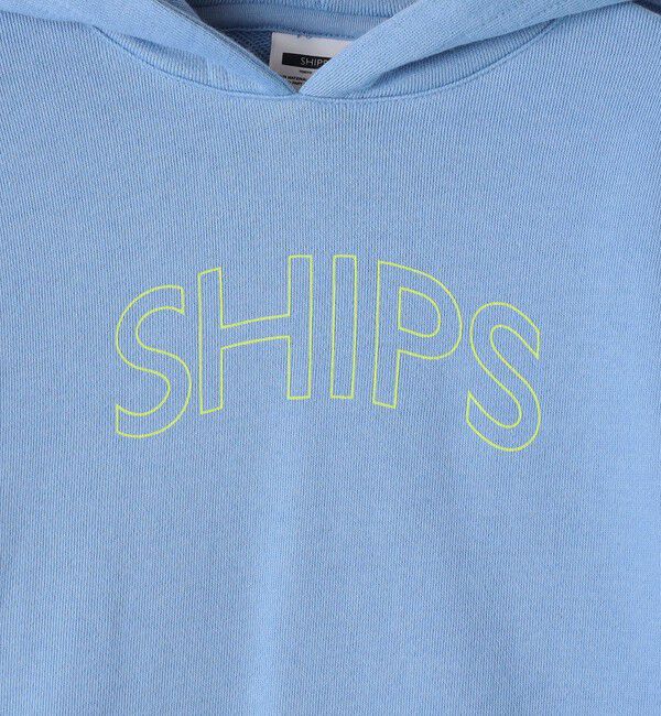 SHIPS KIDS「【WEB限定】SHIPS KIDS:100～160cm / SHIPS ラウンド ロゴ パーカ」|パーカー|