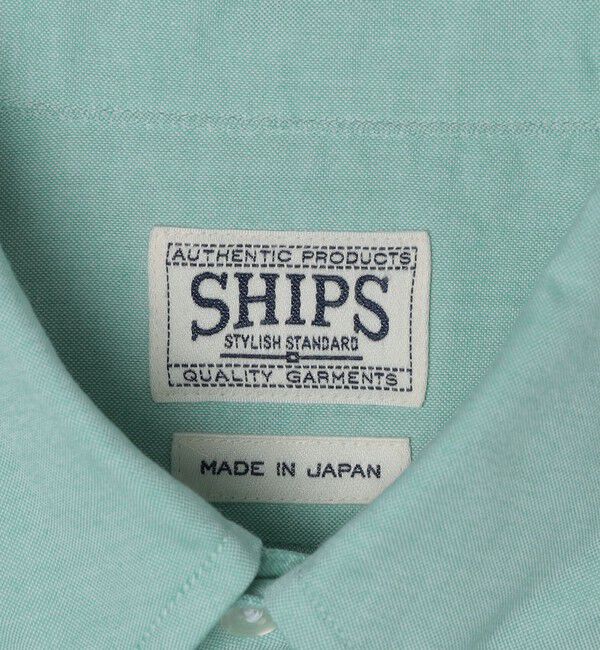SHIPS「SHIPS: AUTHENTIC ピンオックス ボタンダウン ショートスリーブ シャツ」|シャツ・ブラウス|