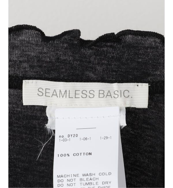 IENA LA BOUCLE「《追加2予約》seamless basic. シームレスベーシック Flounce タンクトップ」|タンクトップ|