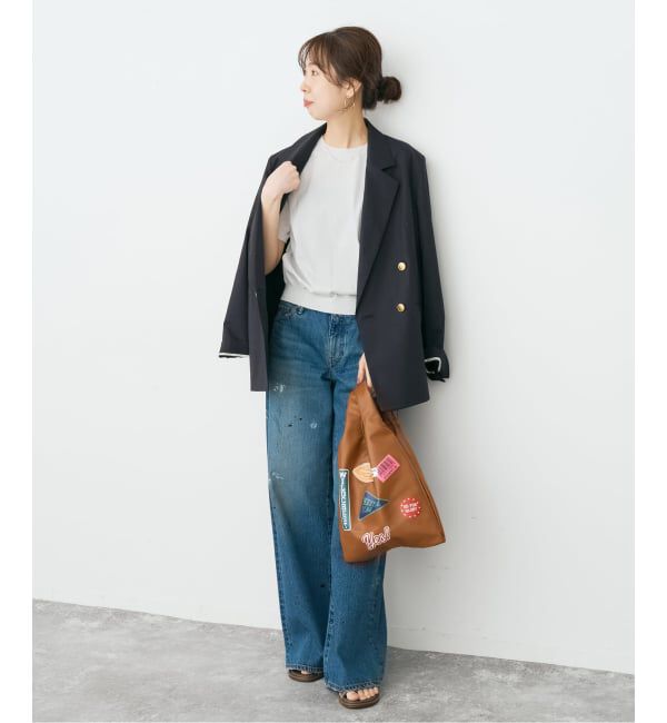 Spick and Span「サマークロスダブルジャケット」|テーラードジャケット|