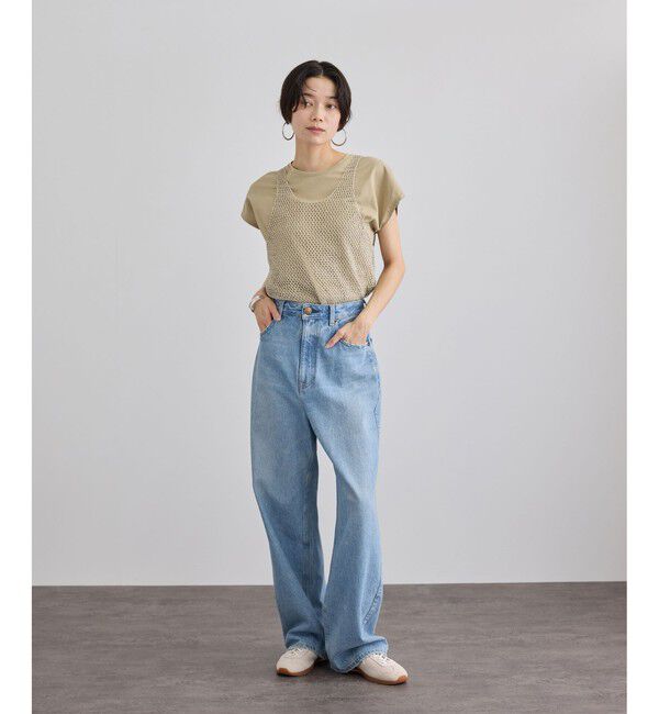 SALON adam et rope'「プリマベールリラックスドルマンスリーブプルオーバー / UVカット」|Tシャツ・カットソー|
