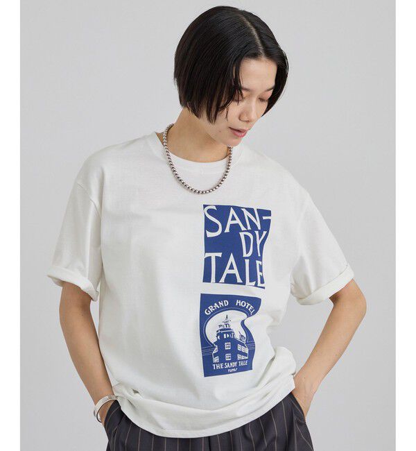 SALON adam et rope'「Sandy TaleグラフィックロゴT」|Tシャツ・カットソー|