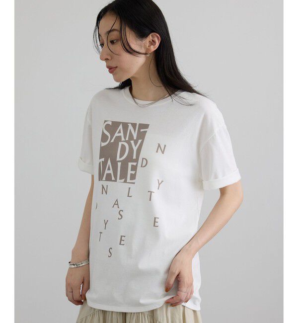 SALON adam et rope'「Sandy TaleグラフィックロゴT」|Tシャツ・カットソー|